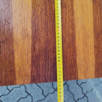 Retro konferencny stolik stol Drevopodnik Holesov - 6