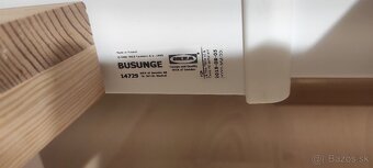 Predám roztahovaciu Posteľ IKEA BUSUNGE + matrac VIMSIG - 6