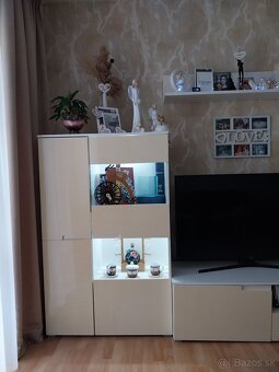 Biela obývacia stena - 6