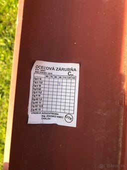 Zárubňa oceľová pravá CGU - 6