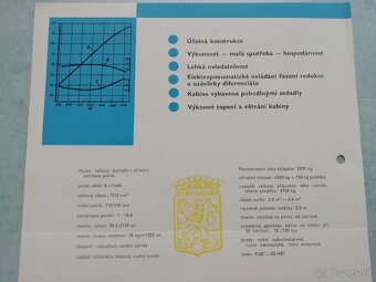 Praga S5T sklápěč - prospekt - originál - 6