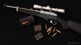 Ruger Mini Thirty 7,62x39 puskohlad Leupold 3x zasobnik - 6