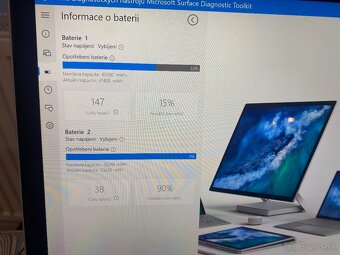 Surface BOOK 2, 15, I7, 16GB, 1TB SSD, GTX1060 - 6