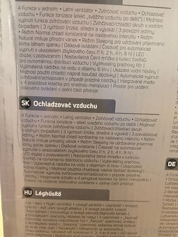 Sencor ochladzovač vzduchu - 6