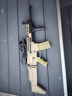 Airsoftová zbraň FN SCAR-L + Kolimátor EPS 3 (používané) - 6