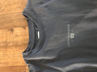 CALVIN KLEIN originál sive pánske tricko XL - 6