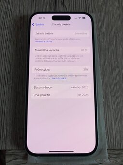 Predám iPhone 15 128gb green - 6
