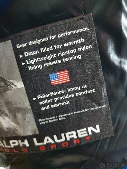 Polo sport Ralph Lauren unisex bunda velksot písané M - 6