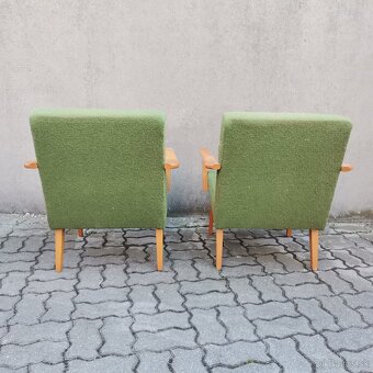 Retro kreslo Tatra Nabytok Jirak 1970 Vintage 2ks - 6