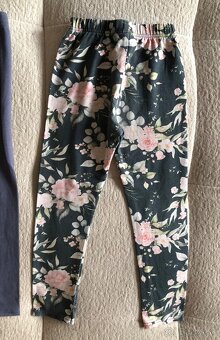 ——-2x bavlnené handmade legíny, Lily Grey, 104, 3 E—- - 6