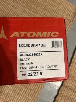Atomic Backland expert W black - 6