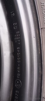 Plechovy disk 5x108 r16 a pneu 215/65 r16 - 6