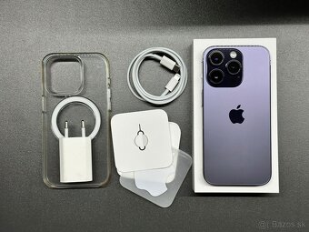 iPhone 14 Pro 128 GB Deep Purple – veľmi pekný stav - 6