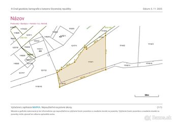 Predaj pozemku a podiel na prístupovej ceste v chatovej obla - 6