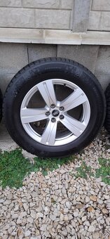 Predám alu elektróny - hliníkové disky r18 Audi - 6