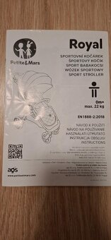 Športový kočík Petite&Mars Royal Silver Rose Pink - 6