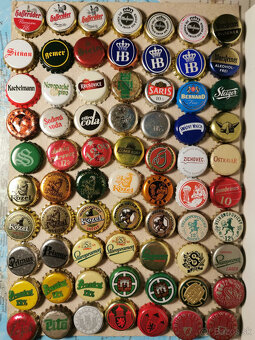 Predám korunkové uzávery, vrchnáky z piva a nápojov zbierka - 6