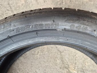205/45r17 letné 4 ks BRIDGESTONE - nejazdené - 6