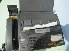 retro telefon,fax a záynamník - 6