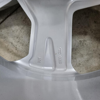 Hliníkové AUDI disky 5x112 R19 8J ET27 - 6