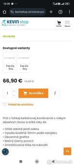 Predám udice Fox EOS pro 3.lb - 6