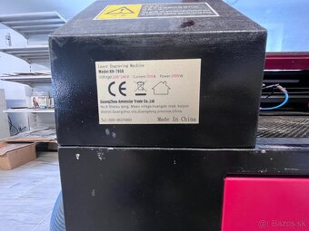 Laserová gravírka KH-7050 – 60 W, pracovná plocha cca - 6