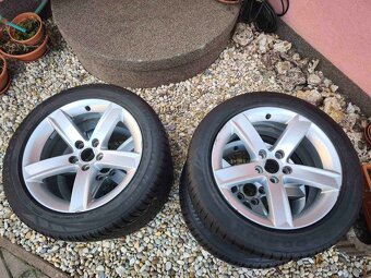 ALU sada 5x112 R17 gumy 225/50/17 Audi TT, VW, Škoda, Seat - 6