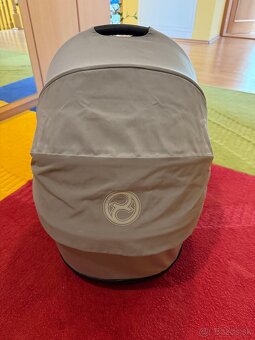 Cybex priam 4.0 lux cot vanička mirage grey premium - 6