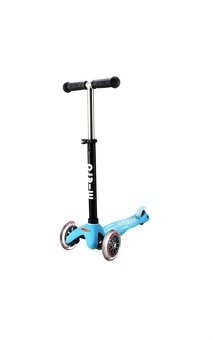Predám kolobežku / odrážadlo Micro Mini2go Deluxe+ Blue - 6