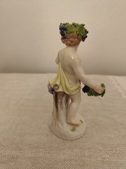 Meissen míšeň chlapec porcelánová soška - 6