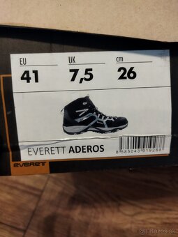 Turistická obuv everett aderos - 6