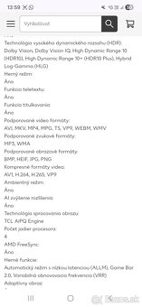 smart televízor TLC - 6