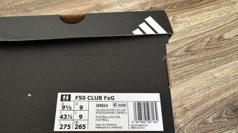 Kopačky Adidas F50 Club FxG veľkosť 43 v záruke 18 mesiacov - 6
