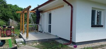 Pergola na hrozno, kvety atď. - 6