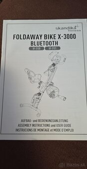 Stacionárny bicykel - Rotoped - X-Bike Foldaway X-3000 - 6