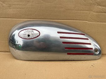 Chromový kryt nádrže pre Jawa Panelka / Športka - 6