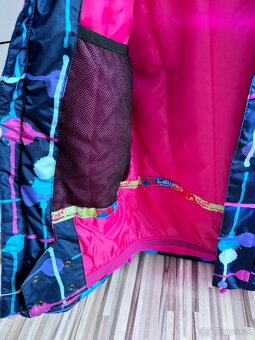 Zimna detská Bunda ližiarska 140/146 - 6