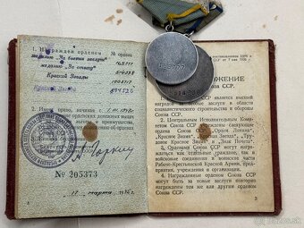 Komplet sovietskych vyznamenaní - 6