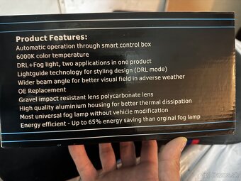 Predám úplne nové LED DRL + LED Hmlovky - 6