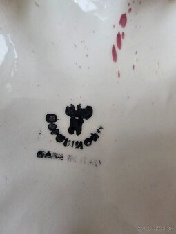 Talianska porcelánová váza Capodimonte. - 6