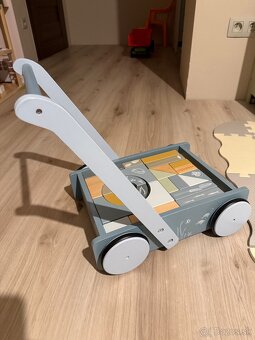 Little dutch vozík s kockami - 6