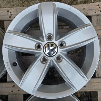 ORIGINÁL VW HLINÍKOVÉ DISKY 5x112 R15 - 6