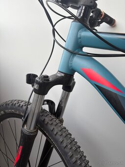 CTM REIN 3.0 27,5" 2020, matná šedo-modrá/červená, XL (20" - 6