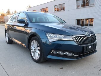 Škoda Superb combi 2021 2.0TDi 147kW DSG, modrý, odpočet DPH - 6