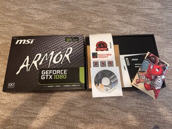 MSI GeForce GTX 1080 ARMOR OC Edition – 8 GB GDDR5X - 6