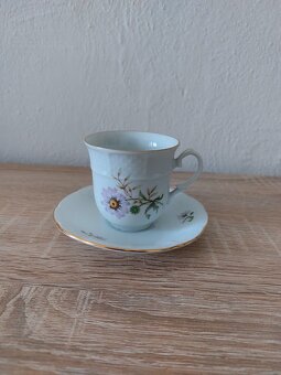 Karlovarsky porcelan - mokka salocky - 6