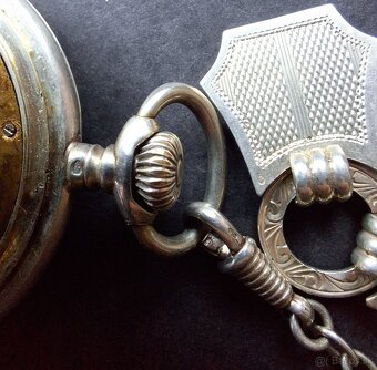 Strieborné vreckové hodinky - 6