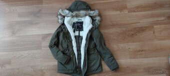 Dámska zateplená bunda - čierna, béžová, khaki XS / Nová - 6