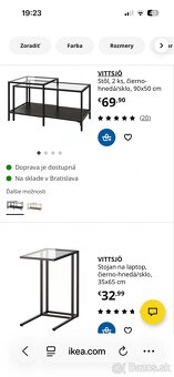Stolíky Ikea - 6