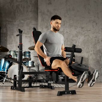 Multifunkčná lavička HOP-SPORT HS-1055 PRO - NOVÁ - 6